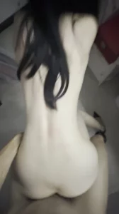 高跟站立后入